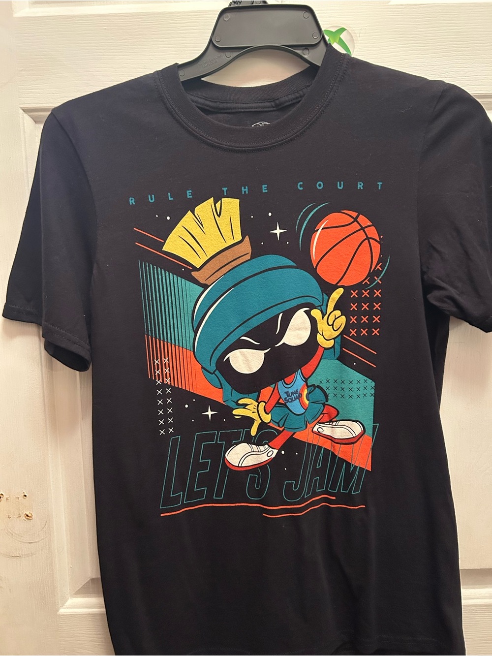 Funko Black Kids' Marvin the Martian 'Let's Jam' Graphic Tee